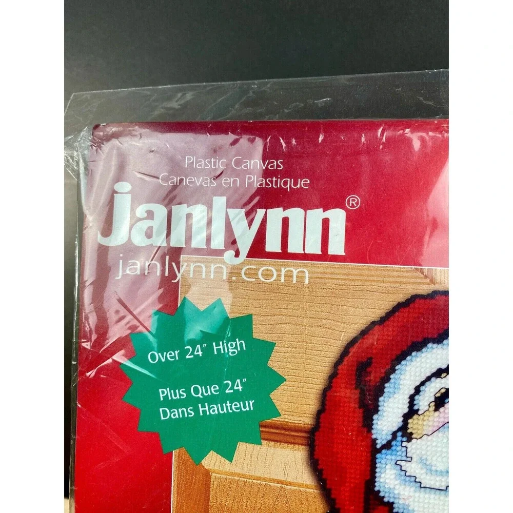 Janlynn‎ Plastic Canvas Kit Jumbo Santa Door Decoration 023-517 from 2007